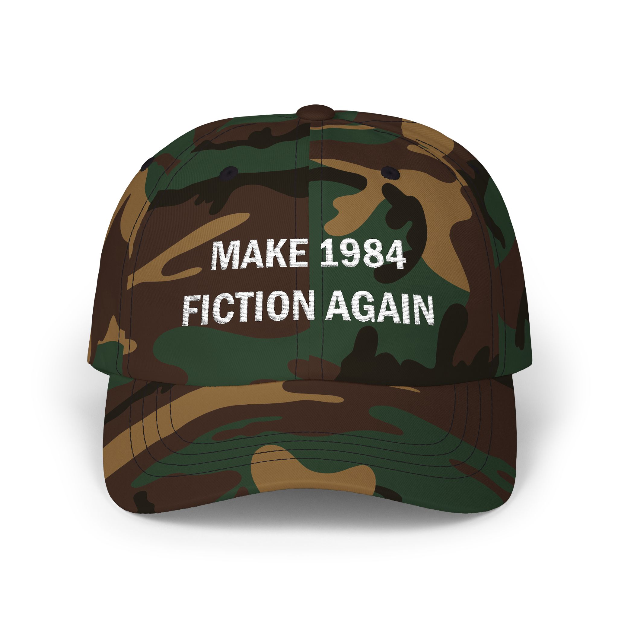 MAKE 1984 FICTION AGAIN Embroidered Cap - Image 5