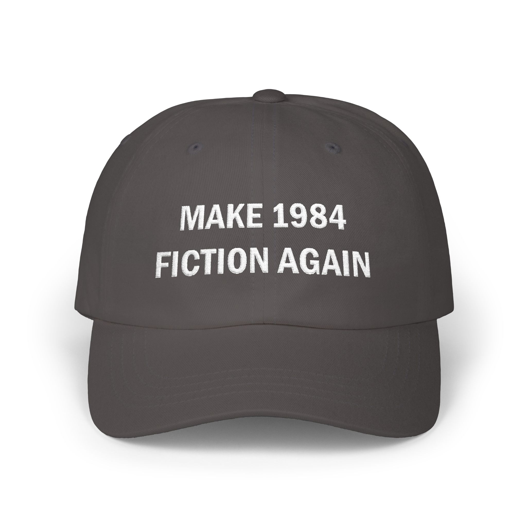 MAKE 1984 FICTION AGAIN Embroidered Cap - Image 8