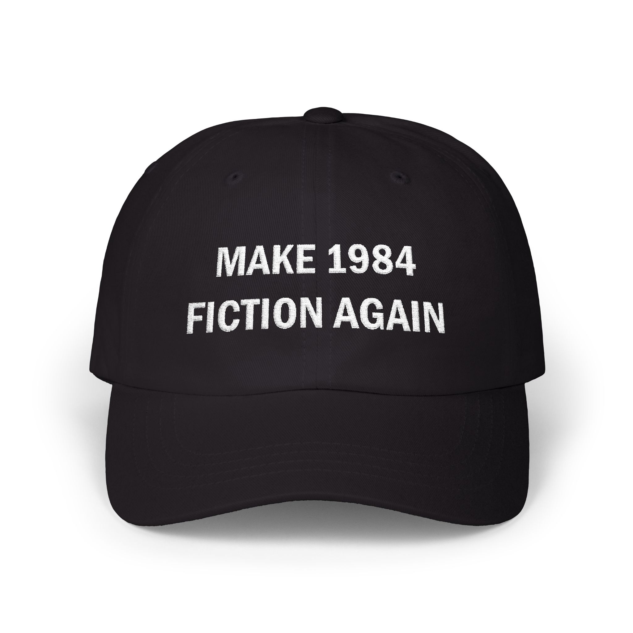 MAKE 1984 FICTION AGAIN Embroidered Cap - Image 7